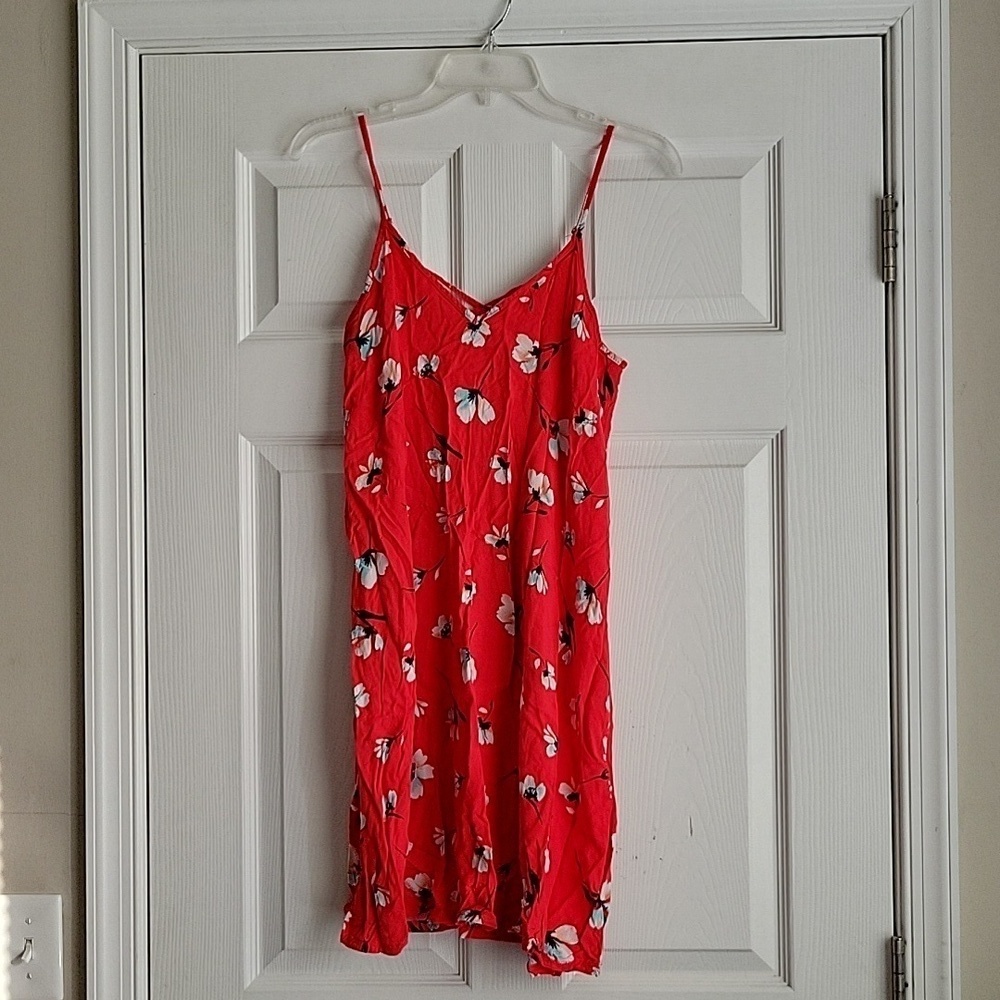 SO Women's Floral Sleeveless Dress
